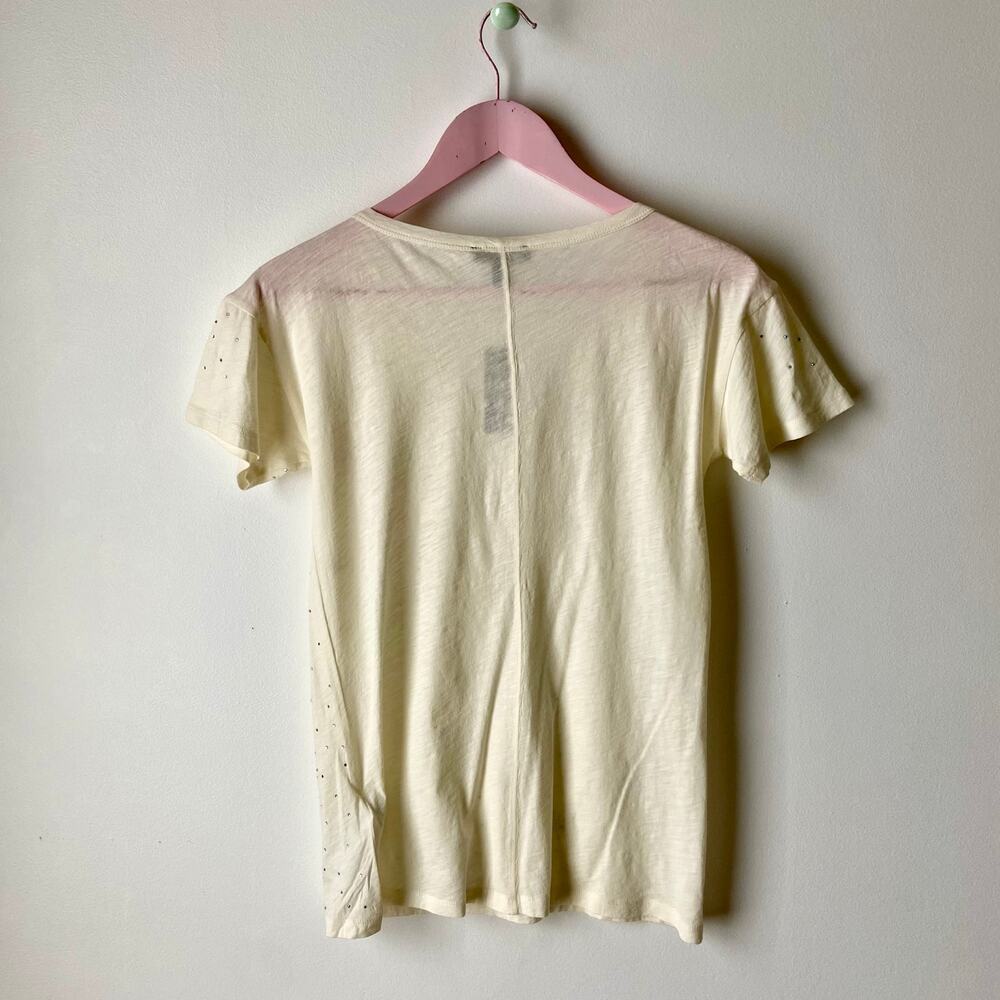 J. Crew Rhinestone Tee Shirt - Picture 2 of 5
